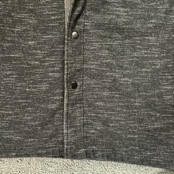 Rainforest Men's Mixed Grey Long-Sleeve Shirt-Jacket - Cotton Blend - Sz. L -EUC - Picture 15 of 15